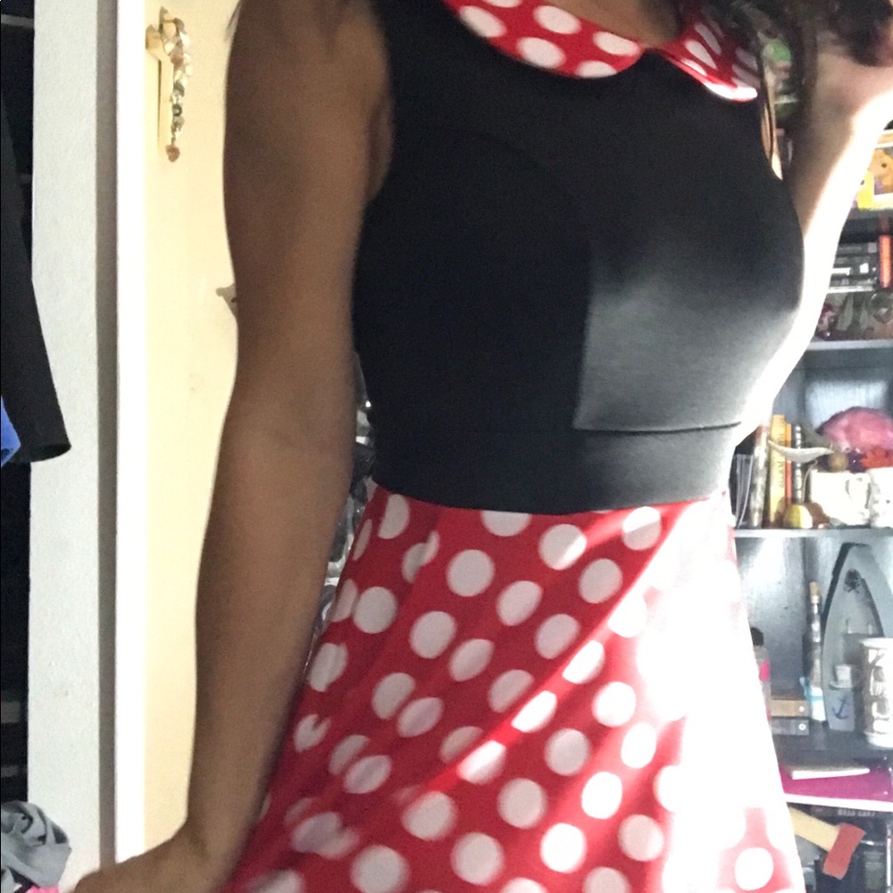 Minnie style pin up dress